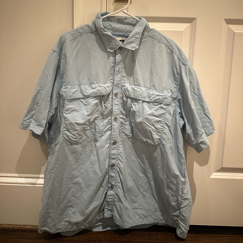MK shirt blue fishing size XXL